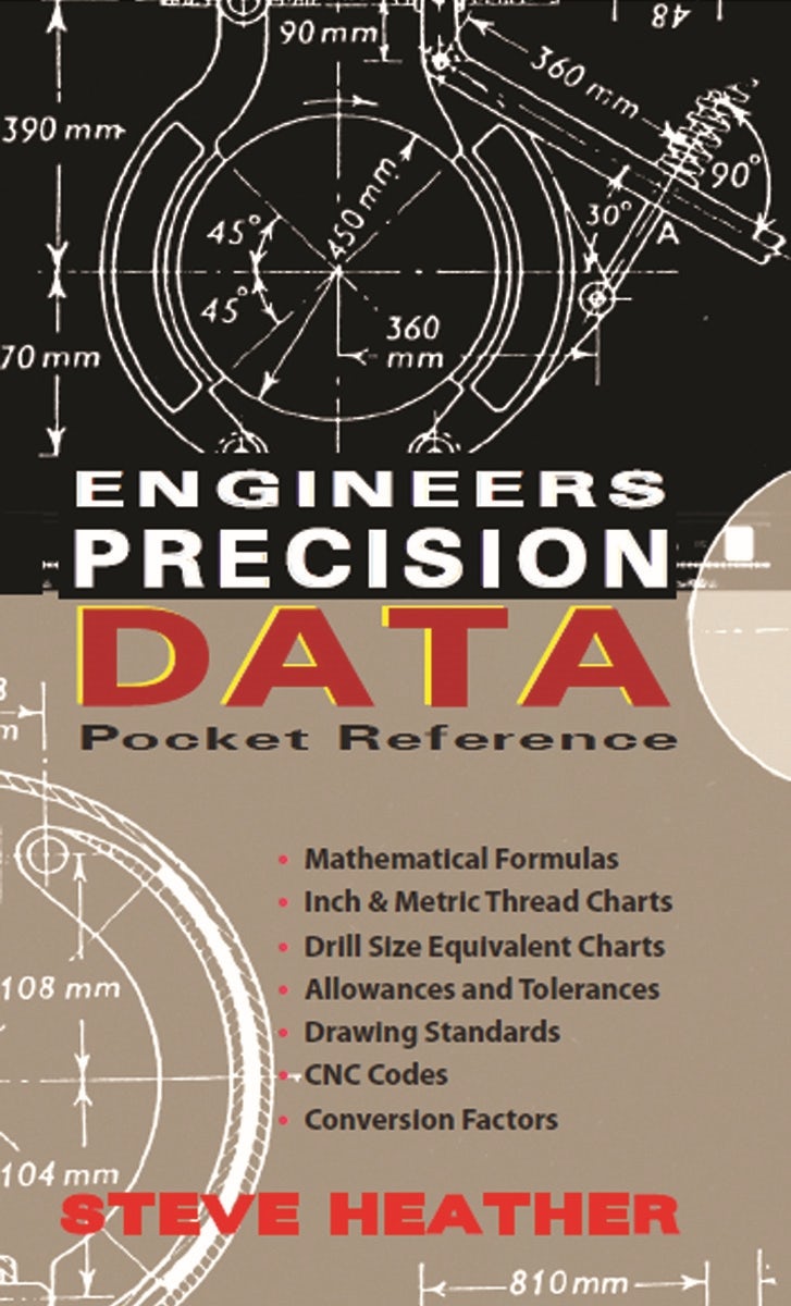Book cover image for Engineers Precision Data Pocket Reference ISBN: 9780831134969